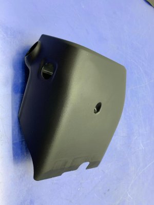 2021-2024 Toyota Venza Black Upper and Lower Steering Column Shroud Trim (Used OEM)