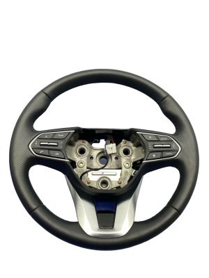 2021-2022 Hyundai Palisade Black Perforated Leather Steering Wheel (Used OEM)