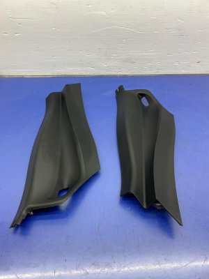 2016-2022 BMW X1 Black C-Pillar Trim Cover Panel Set (Used OEM)