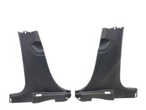 2023-2024 Cadillac LYRIQ Black Lower B-Pillar Trim Panels (Used OEM)