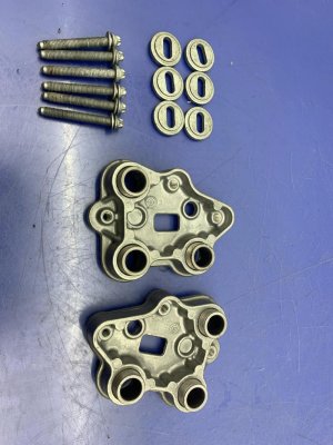 2015-2020 BMW M4 Main Console Mount Bracket Set - Rear (Used OEM)