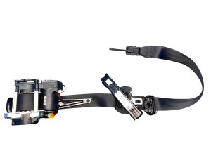 2021-2024 Audi Q7 Black Seat Belt Assembly with Pretensioner - Front (Used OEM)