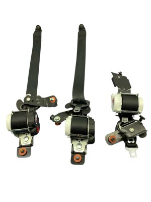 2020-2023 Kia Telluride Black 3rd Row Seat Belt Retractor Set - Rear, Left (Driver) (Used OEM)