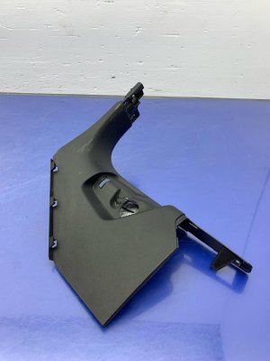 2019-2023 Porsche Cayenne Black Lower Kick Panel Cover Moulding - Front (Used OEM)