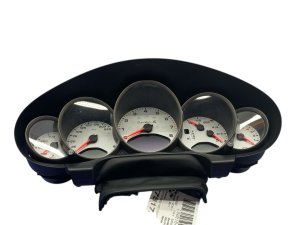 2010-2013 Porsche 911 Silver Dial Instrument Cluster with Trim Cover (Used OEM)