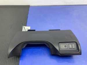 2014-2024 Jaguar F-Type Ebony (Black) Lower Dash Knee Trim Panel with Switch Panel - Front (Used OEM)