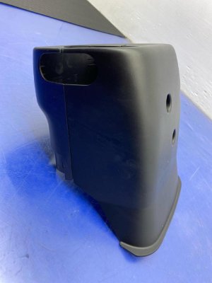2021-2025 Hyundai Elantra Black Upper and Lower Steering Column Housing Trim Assembly (Used OEM)
