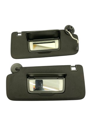 2024-2025 GMC Acadia Black Illuminated Sun Visor Set - Front, Right (Passenger) (Used OEM)