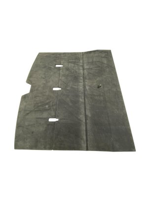 2023-2024 Fisker Ocean Black Trunk Cargo Spare Tire Carpet Cover Floor - Rear (Used OEM)