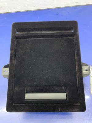 2014-2017 Mercedes-Benz S320 Black Seat Storage Tray Box - Rear (Used OEM)