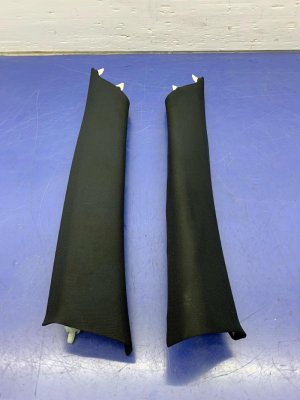 2021-2024 Toyota Venza Black A-Pillar Trim Cover Set - Front (Used OEM)