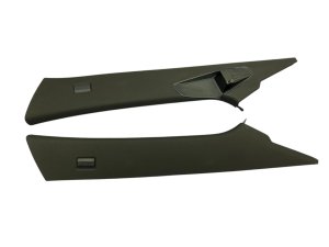 2023-2024 Fisker Ocean Black A-Pillar Trim Panel Set with Sensor - Front (Used OEM)