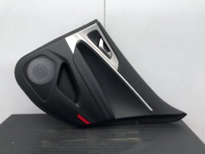 2019-2021 Genesis G70 Black Door Interior Trim Panel - Rear, Right (Passenger) (Used OEM)