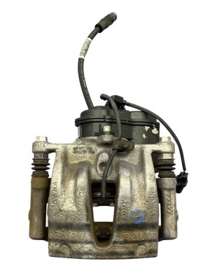 2017-2025 Audi Q7 Gray Disc Brake Caliper with Electric Parking Brake Actuator - Rear, Left (Driver) (Used OEM)