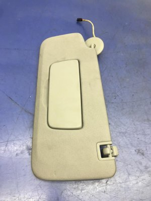 2018-2024 Buick Enclave Gray Illuminated Sun Visor - Front, Left (Driver) (Used OEM)