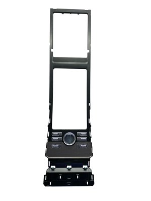 2024-2025 Lincoln Nautilus Black Center Console Top Trim Bezel with Radio Volume Control - Front (Used OEM)