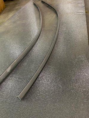 2017-2023 BMW 530i Silver Roof Moulding Trim Panel Set (Used OEM)