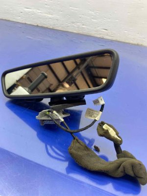 2013-2015 Mercedes-Benz GLK250 Auto-Dimming Interior Rear View Mirror with Compass and Garage Door Opener (Used OEM)