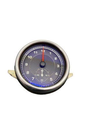 2011-2018 Porsche Cayenne Center Dashboard Analog Clock - Front (Used OEM)