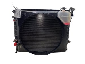 2016-2023 Toyota Tacoma Engine Cooling Fan Shroud with Coolant Recovery Bottle (Used OEM)