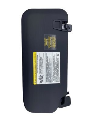 2021-2025 Ford Escape Ebony (Black) Illuminated Sun Visor - Front, Left (Driver) (Used OEM)