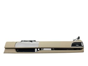 2022-2024 Lincoln Navigator Tan Dashboard Instrument Panel Bezel Trim with Air Vent (Used OEM)