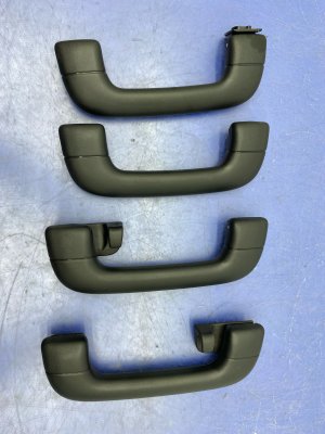 2022-2025 Genesis GV70 Obsidian Black Interior Grab Bar Set (Used OEM)