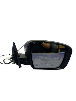 2017-2024 Maserati Levante Gray Power Blind Spot Auto Dimming Turn Signal Door/Side View Mirror - Front, Right (Passenger) (Used OEM)