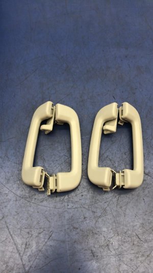 2017-2020 Jaguar F-Pace Tan Interior Grab Handle Set (Used OEM)