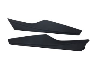 2021-2024 GMC Yukon XL Jet Black Center Console Upper Cover Trim Panel Set - Front (Used OEM)