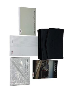 2020 Kia Telluride Owners Manual Booklet Set with Leather Case (Used OEM)