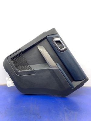 2021-2025 Ford Bronco Blue Door Interior Trim Panel - Rear, Right (Passenger) (Used OEM)