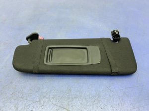 2016-2022 BMW 740i Black Illuminated Sun Visor - Front, Left (Driver) (Used OEM)