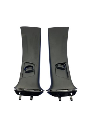 2021-2024 Mercedes-Benz GLA250 Black Upper B-Pillar Trim Panels - Front (Used OEM)
