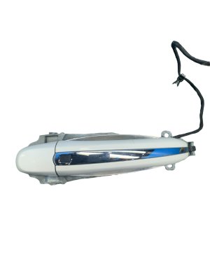 2006-2012 Bentley Flying Spur White Exterior Door Handle - Rear, Right (Passenger) (Used OEM)