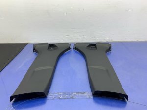 2021-2024 Toyota Venza Black Lower B-Pillar Trim Cover Panel Set (Used OEM)