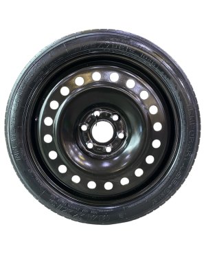 2017-2026 Cadillac XT5 Black 18x4.5 Compact Spare Steel Wheel - Rear (Used OEM)