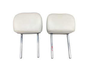 2023-2025 Kia Telluride Gray Seat Leather Headrest Set - Rear, Right (Passenger) (Used OEM)