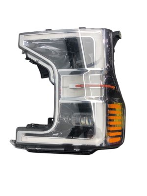 2020-2022 Ford F-550 Super Duty Chrome LED Headlight Assembly - Front, Right (Passenger) (Used OEM)