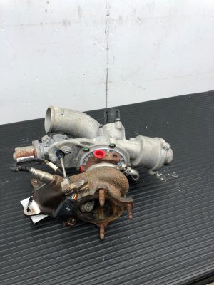 2020-2022 Audi Q7 Turbocharger with Exhaust Manifold (Used OEM)