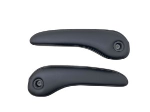 2024-2025 GMC Acadia Ebony (Black) Second Row Captain's Chair Seat Armrest Set - Rear, Right (Passenger) (Used OEM)