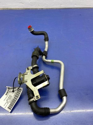 2010-2016 Porsche Panamera HVAC Heater Coolant Control Valve with Pipe and Hoses (Used OEM)