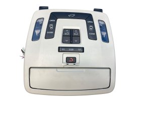 2021-2024 Toyota Sienna Overhead Console with Dome Light and Sunroof Switch - Front (Used OEM)
