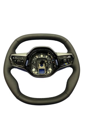 2024-2025 BMW M5 Black Heated Leather Steering Wheel with Park Assist and Cruise Control - Front (Used OEM)