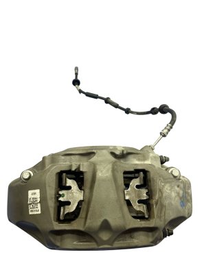 2017-2025 Audi Q7 Akebono Disc Brake Caliper with Bracket - Front, Right (Passenger) (Used OEM)