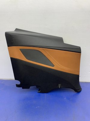 2019-2024 BMW M8 Black Quarter Trim Panel with Speaker - Left (Driver) (Used OEM)