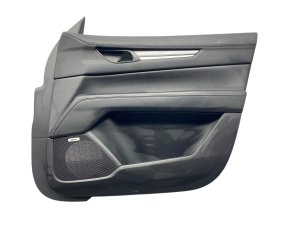 2017-2025 Mazda CX-5 Black Leatherette Door Interior Trim Panel - Front, Right (Passenger) (Used OEM)