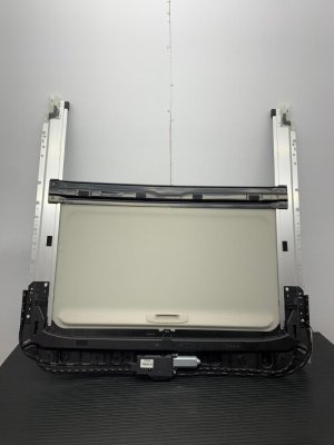 2014-2024 INFINITI QX80 Beige Sunroof Window Shade with Frame (Used OEM)