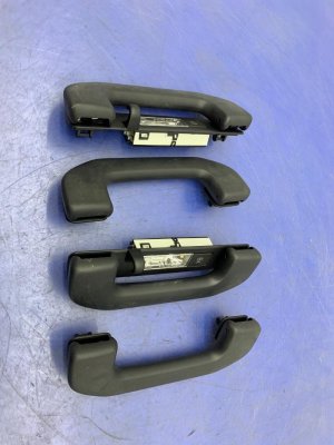 2020-2025 Mercedes-Benz GLB250 Black Front and Rear Overhead Roof Grab Handle Set (Used OEM)