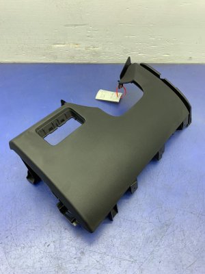 2017-2021 Jaguar F-Pace Black Lower Dash Knee Panel Cover Trim - Front, Left (Driver) (Used OEM)